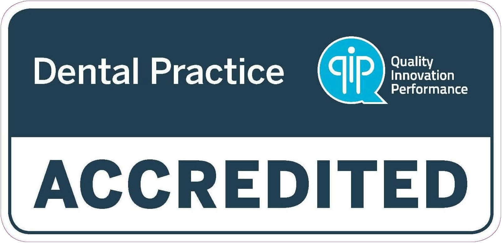 Accredited dental practice Logo
