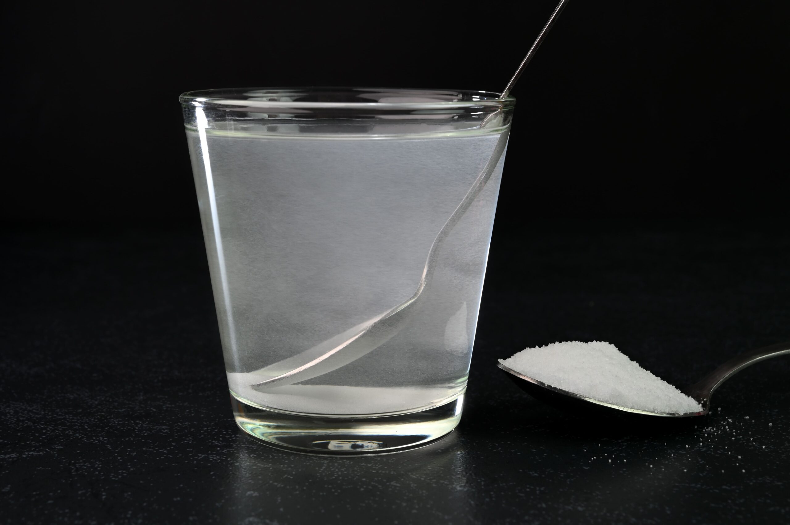 Salt water as mouthwash